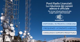 Ufficializzata la Riduzione dei Canoni per Ponti Radio licenziati: un traguardo storico per i WISP