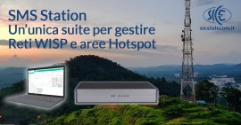 Nuova SMS Station: un’unica suite per gestire Reti WISP e aree Hotspot