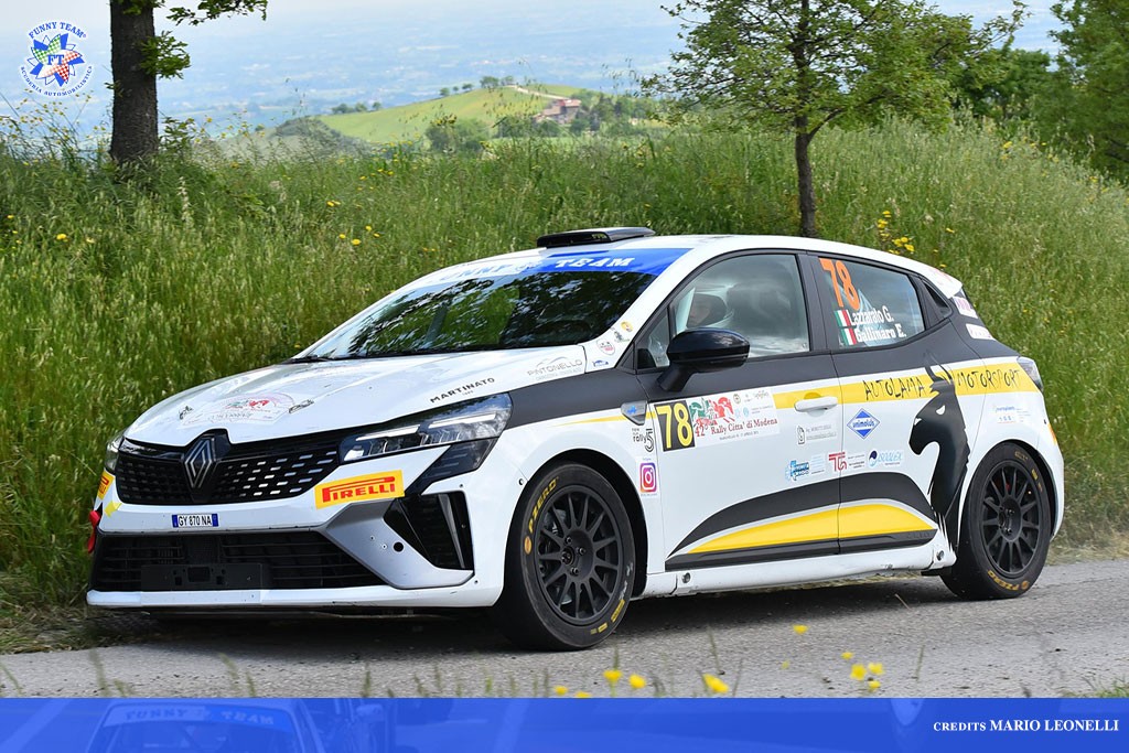 Rally: Lazzarato è secondo di Under 25 a Modena