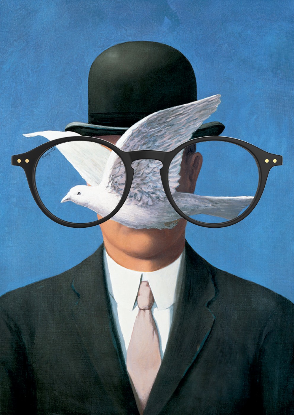 IZIPIZI René Magritte Sunglasses - Brown Pipe