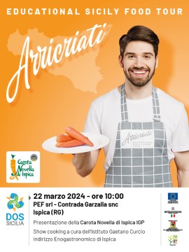 La carota novella di ISPICA IGP si racconta all'interno dell'educational tour del Consorzio DOS