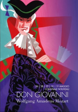 Il DON GIOVANNI di W.A. Mozart secondo ALESSANDRO TALEVI, autore della regia e delle scene dell'opera di Mozart per la stagione del Comunale di Bologna. 