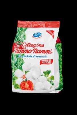 Le fresche novità di Nonno Nanni: arrivano le ciliegine da 150 g ed un nuovo formato Tris di mozzarella, per rendere la gamma ancora più completa