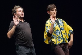 I GRECI, GENTE SERIA! COME I DANZATORI. Ideazione, drammaturgia e messa in opera Roberto Scappin e Paola Vannoni
