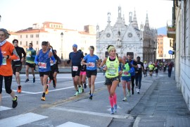 XXIV Maratona di Pisa, il 17 dicembre si corre su un percorso da personal best