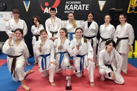 L’Accademia Karate Arezzo ai vertici del Campionato Nazionale AICS