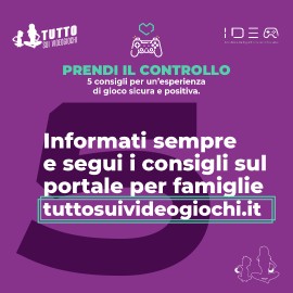 “Prendi il controllo”: la campagna di IIDEA per promuovere la migliore esperienza di gioco in famiglia in vista delle feste natalizie