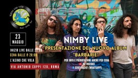 NIMBY live @ L’Asino che Vola – Roma // Presentazione Del Nuovo Album “BARBARIE”