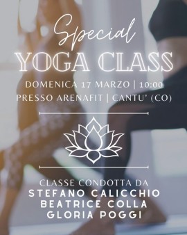 Il 17 marzo 2024 un evento Yoga di Hatha Raja a Cantù (CO)