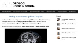 Orologiuomodonna.it: il sito che ti guida all'acquisto dell'orologio che fa per te!