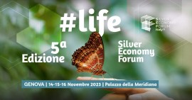 La salute dei cittadini al centro della 5ª edizione del Silver Economy Forum, a Palazzo della Meridiana dal 14 al 16 novembre