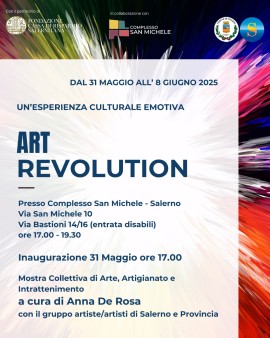Art Revolution 2025: un’occasione imperdibile per l’arte, la cultura e il sociale