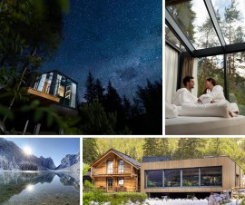 La fiaba degli Skyview Chalets di Dobbiaco racconta l’incanto d’inverno sul lago di ghiaccio