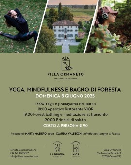 Benessere e relax a Villa Ormaneto 