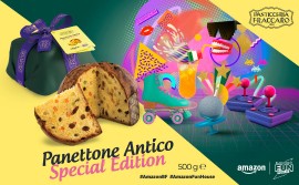 Pasticceria Fraccaro lancia il Panettone Antico Special Edition per celebrare la tradizione Dolciaria Italiana, realizzato in collaborazione con Amazon