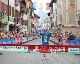 Primiero: maratoneti dolomitici. Oltre 1500 runners, corsa al pettorale