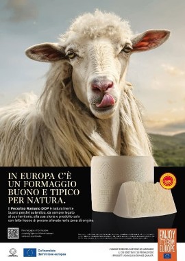 Pecorino Romano DOP, al via la seconda annualità del progetto “In Europa c'è un formaggio buono e tipico per natura”: filiera in crescita e trionfo a Tuttofood
