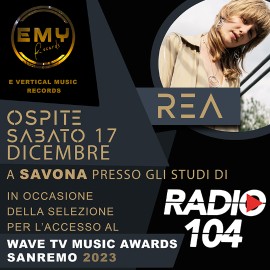 Rea: Radio 104 Savona wave TV music awards