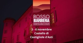 ROSSOBARBERA, al via la quarta edizione: dal 3 al 6 novembre 2023 Castello di Costigliole d'Asti