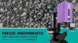 Dalla Finlandia una nuova era per il fissaggio automatico dei perni nella lamiera