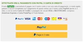 Per gli acquisti su FerramentaOnline da oggi è attivo il pagamento in 3 rate con PayPal