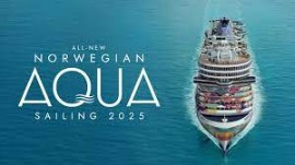NORWEGIAN CRUISE LINE apre le prenotazioni per la nuovissima NORWEGIAN AQUA, la prima nave di nuova Prima Plus Class
