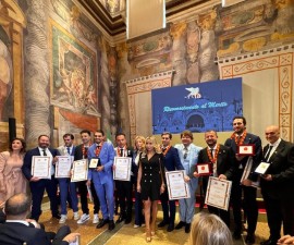 Cerimonia “Riconoscimento al Merito per le Eccellenze Italiane per la Pace e lo Sviluppo Economico”