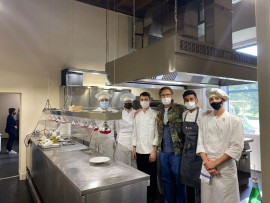 Carlo Cracco presenta il nuovo programma di Villa Terzaghi Scuola di cucina e ristorante didattico dell'Associazione Maestro Martino