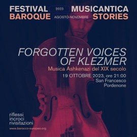 Il 19 ottobre appuntamento con la musica klezmer all'ex Convento di San Francesco a Pordenone