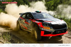 Rally: Trentin Jr. accarezza il podio all'Adriatico