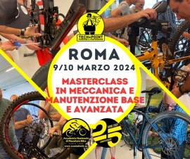 Masterclass in meccanica e manutenzione base e avanzata della bike - Roma 9/10 Marzo 2024
