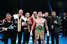 Allianz Cloud Milano: Ivan Zucco, imbattuto campione di boxe dei pesi supermedi, venerdì 24 marzo difende il titolo WBC contro il pugile inglese Germaine Brown