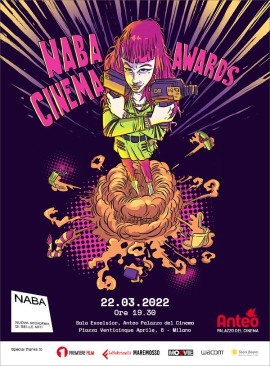 NABA presenta la prima edizione dei NABA Cinema Awards nati per premiare i migliori progetti audiovisivi realizzati dagli studenti del Triennio in Media Design e Arti Multimediali dell’Accademia