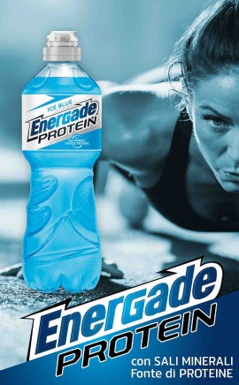 ENERGADE PROTEIN: nasce il nuovo sport drink con proteine 