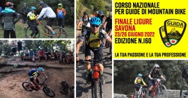 Corso Nazionale per Guide di Mountain Bike a Finale Ligure 23/26 Giugno 2022 - Edizione N.160