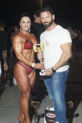 ‘The Athlete’s day’, primo posto per la body builder Melino: “Dopo 60 kg persi e anni di sacrifici ho vinto”