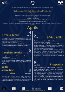 Università Sapienza: conclusione della prima edizione della Rassegna Pallacorda