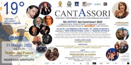 CantAssori, torna sul palco il festival inclusivo. La manifestazione canora unica nel suo genere in prima serata al Teatro del Fuoco