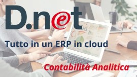 D.net tutto in un ERP: contabilità analitica
