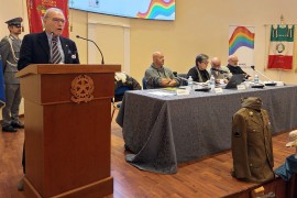 Cento studenti a lezione di storia e di pace con l’ANVCG