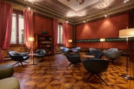 Hotel Orto de' Medici a Firenze: l’antica sala della musica riportata a nuovo splendore