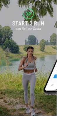 START 2 RUN arriva in Italia e sceglie Melissa Satta come Motivational Coach Italiano