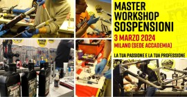 Master Workshop su Forcelle ed Ammortizzatori - Milano (Sede Accademia) 3 Marzo 2024