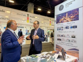 Innovazione applicata alla salute. L’Università di Siena protagonista al Padiglione Italia della Fiera FIME di Miami