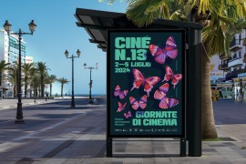 Il manifesto di Ciné N.13, Graphic Designer: Paula Del Mas