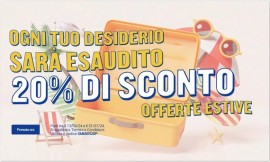  RYANAIR ha lanciato una promozione flash con sconto del 20% sui voli a giugno e luglio