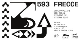 593 FRECCE. Una mostra di ISIA Faenza presso il Museo Malmerendi