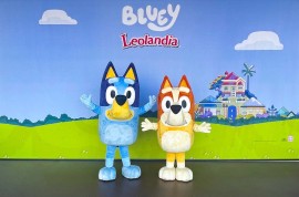 Direttamente dai cartoni animati, a Leolandia è arrivata Bingo, la sorellina di Bluey!