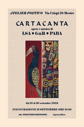 CARTACANTA. Opere e musica di LSA·G&R·PABA