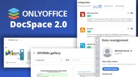 Rilasciato ONLYOFFICE DocSpace 2.0 con stanze pubbliche, plugin, riassegnazione dei dati, interfaccia RTL e altri miglioramenti